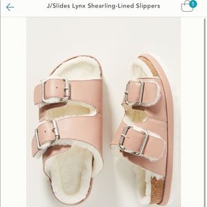 J/Slides Lynx Shearling Lined Slippers